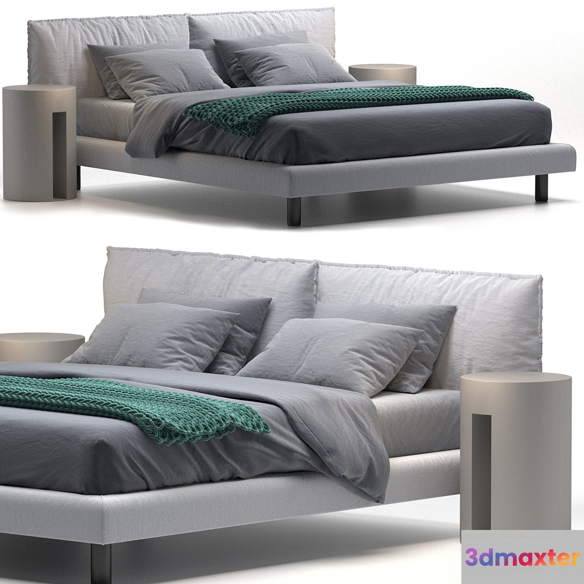 Bed Meridiani Oliver - No.4