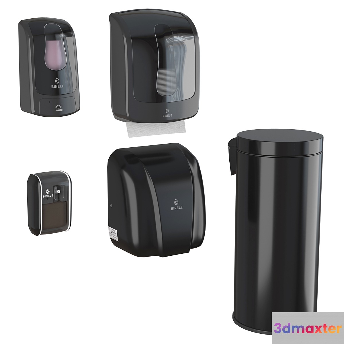 Binele equipment set (hands black)