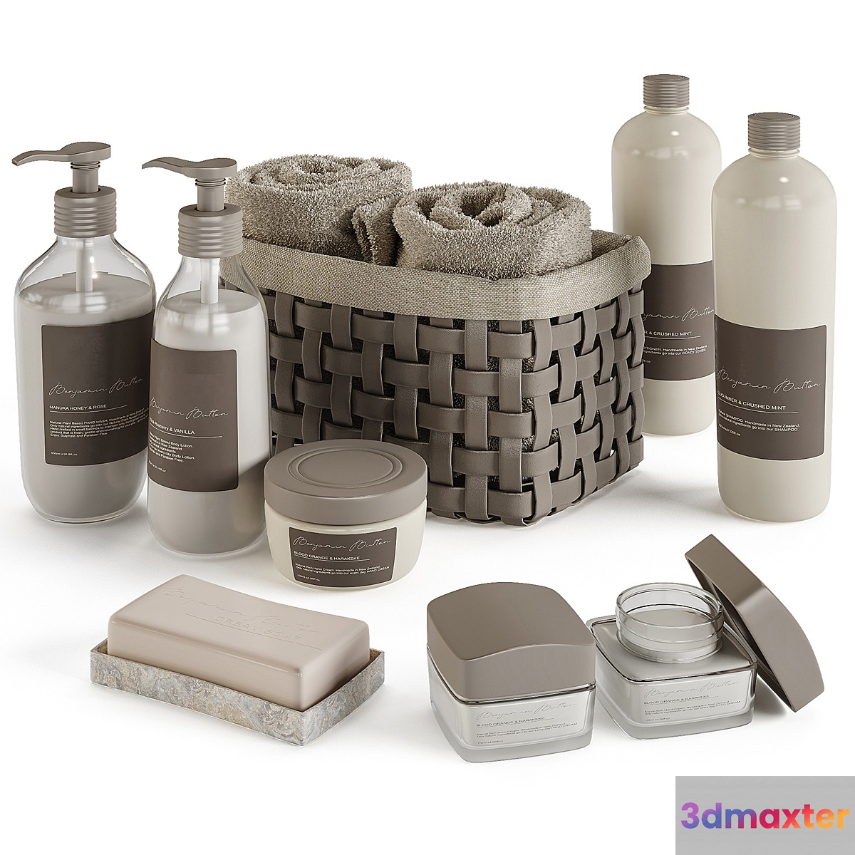 Bathroom Accessory Set_02 _ Bathroom Set_02