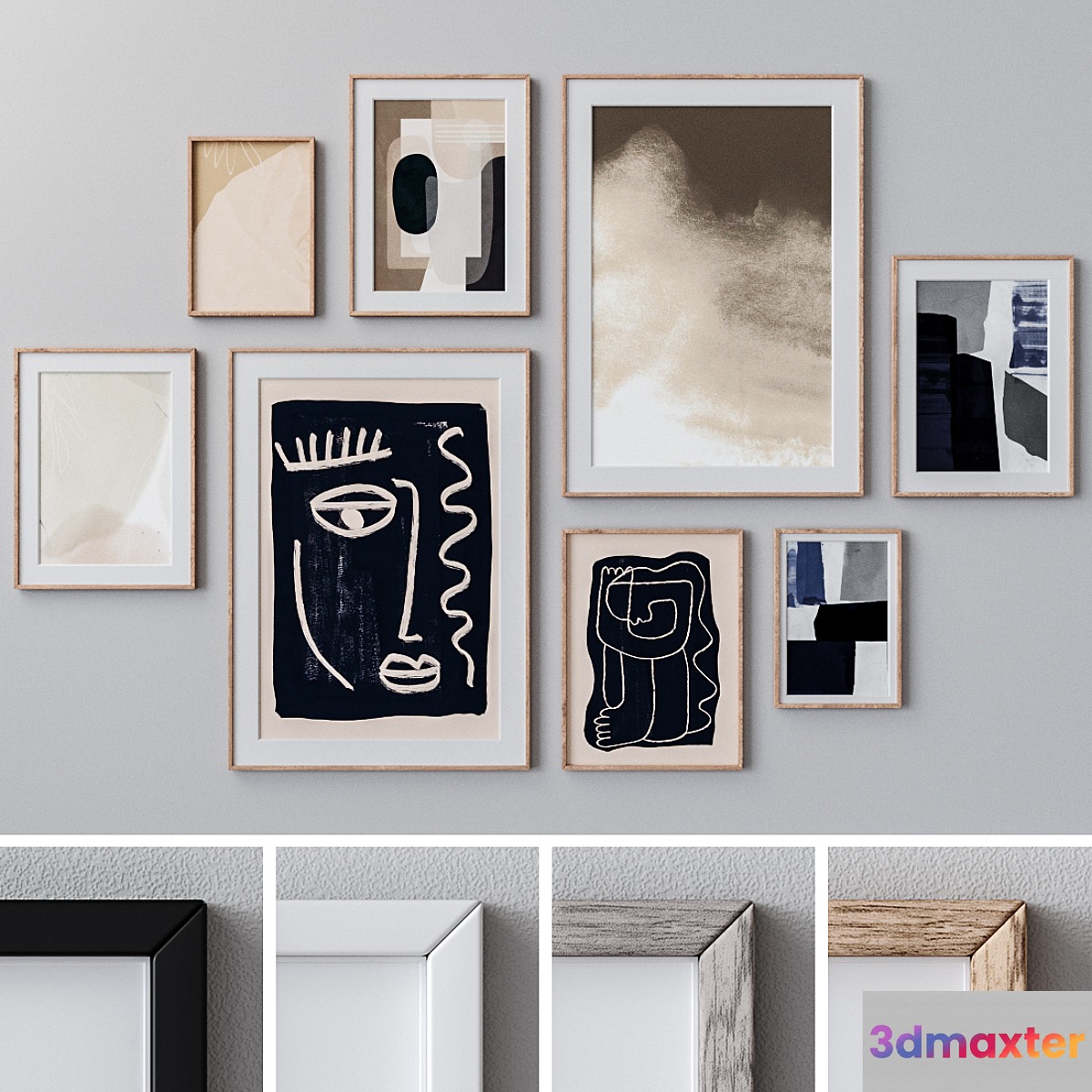 Photo Frames Set 1347 - No.5