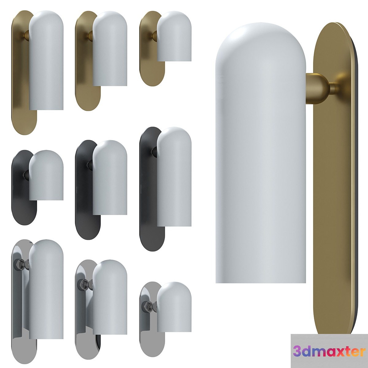 Wall sconces set ODYSSEY SCONCE by Schwung Home