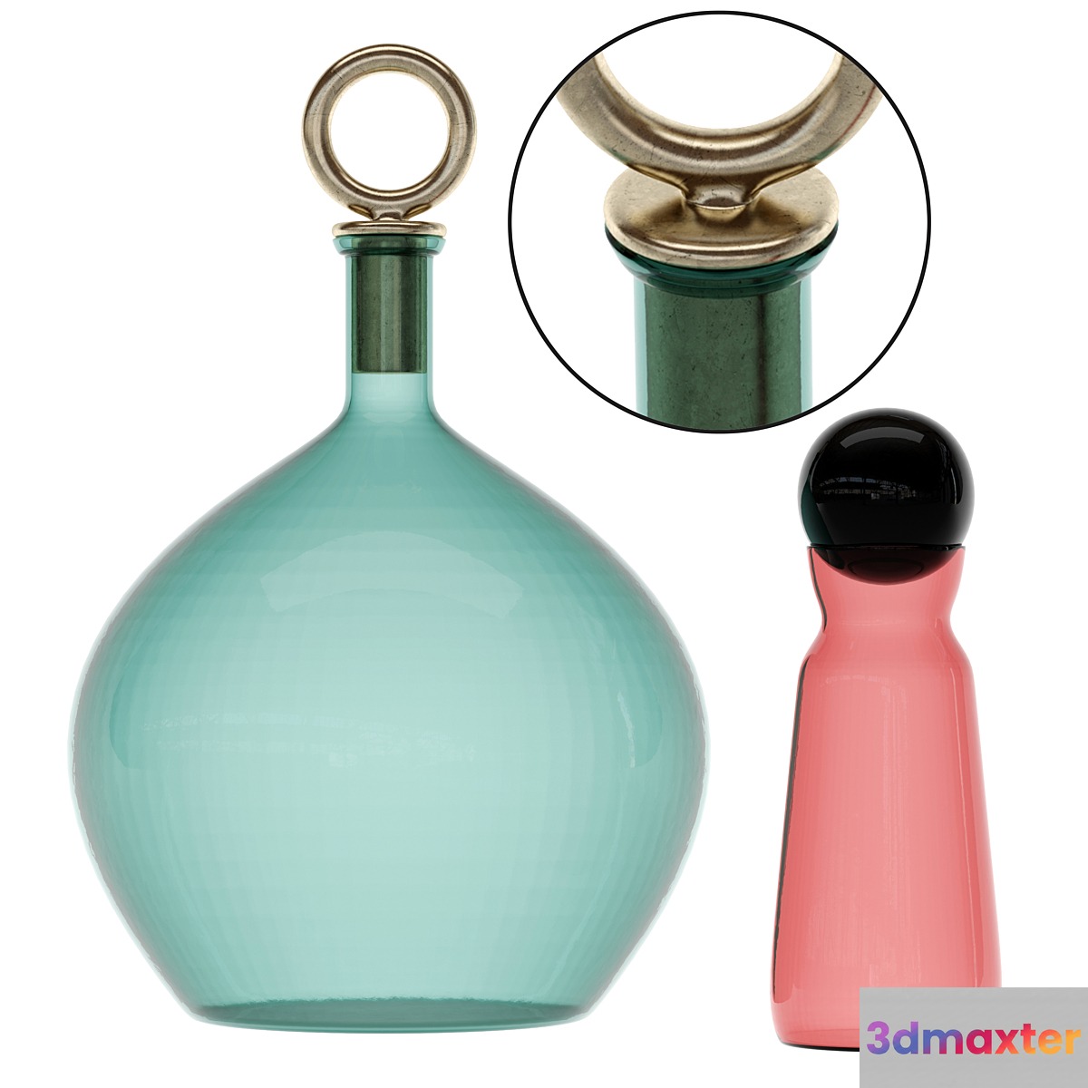 Glass bottle 1