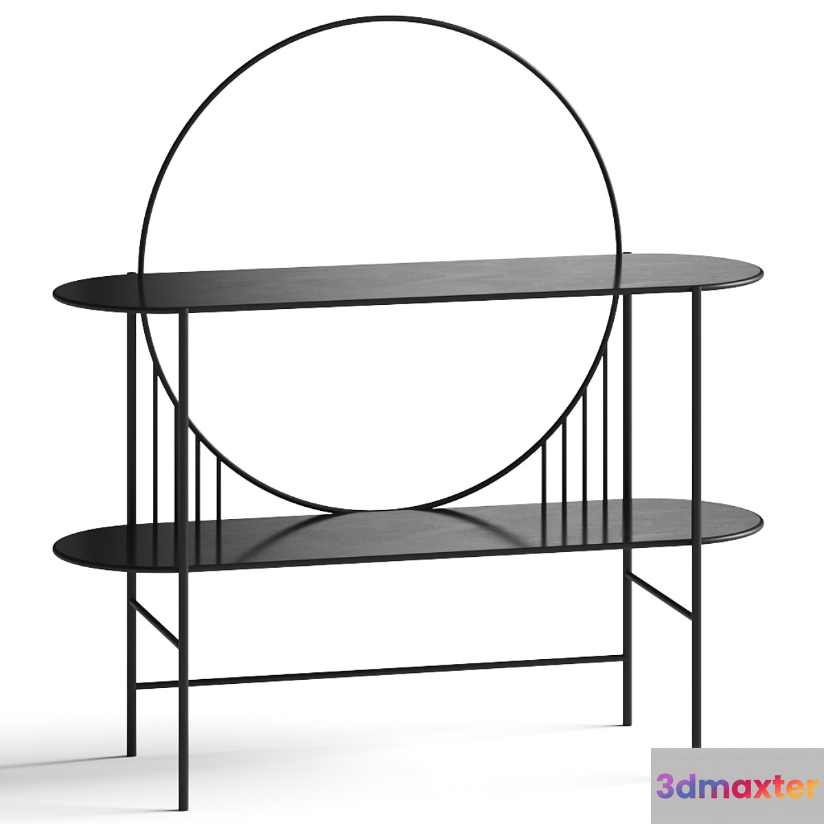 La Redoute Ginola Metal Console Table 3D Max