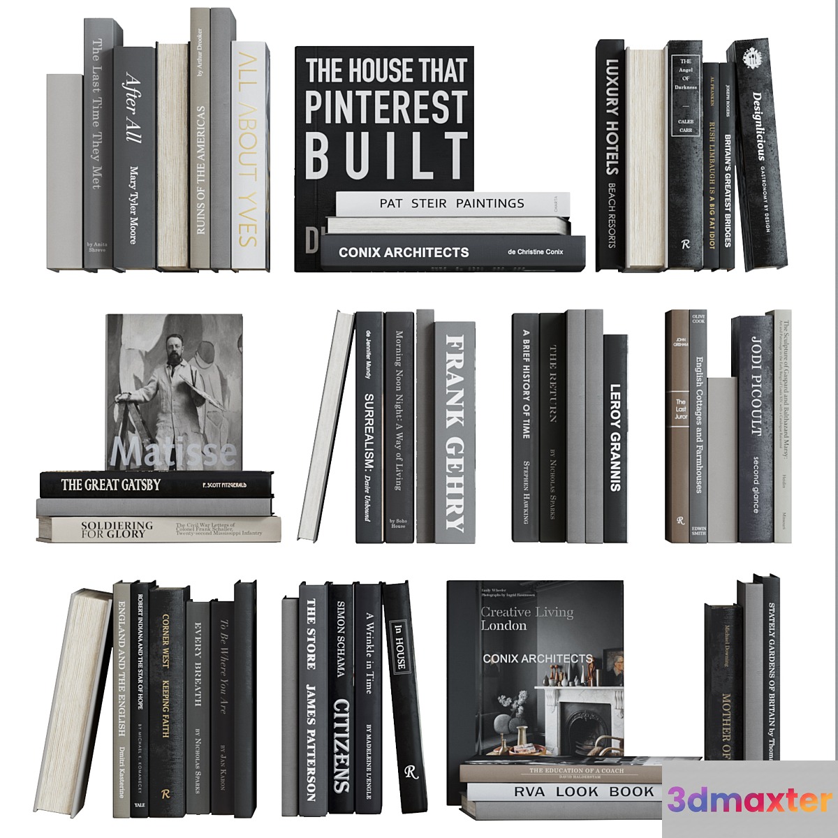 Book decor set 2 - No.2