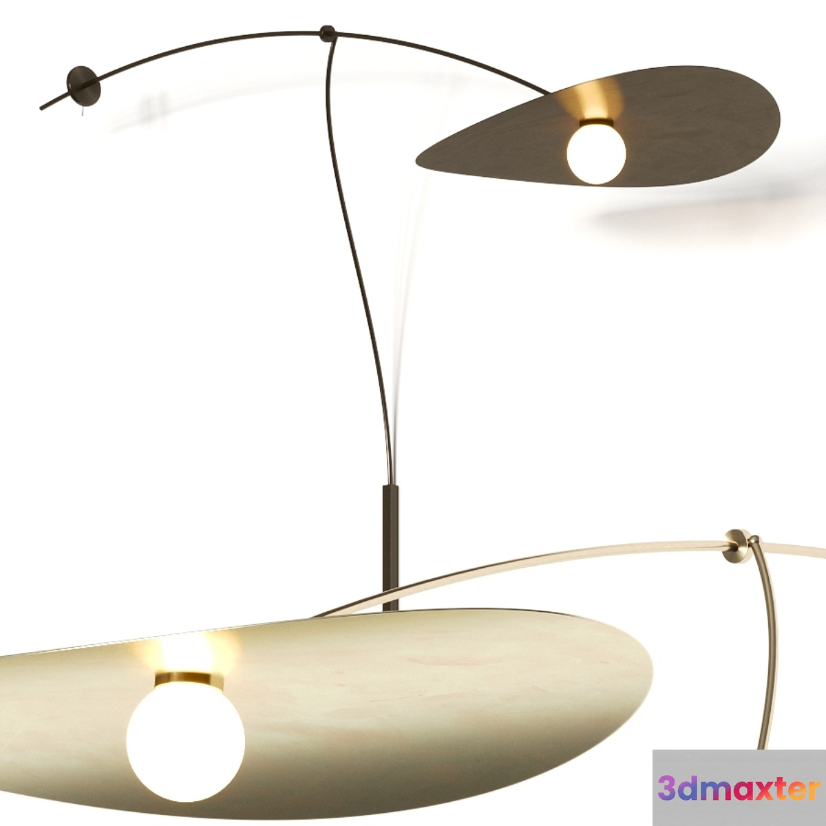 L & G Studio Myrna Wall Mobile Lamp
