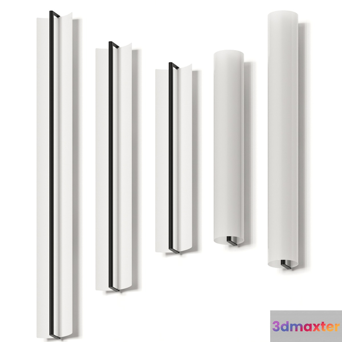 Vibia Kontur Wall Lamps 3D Max