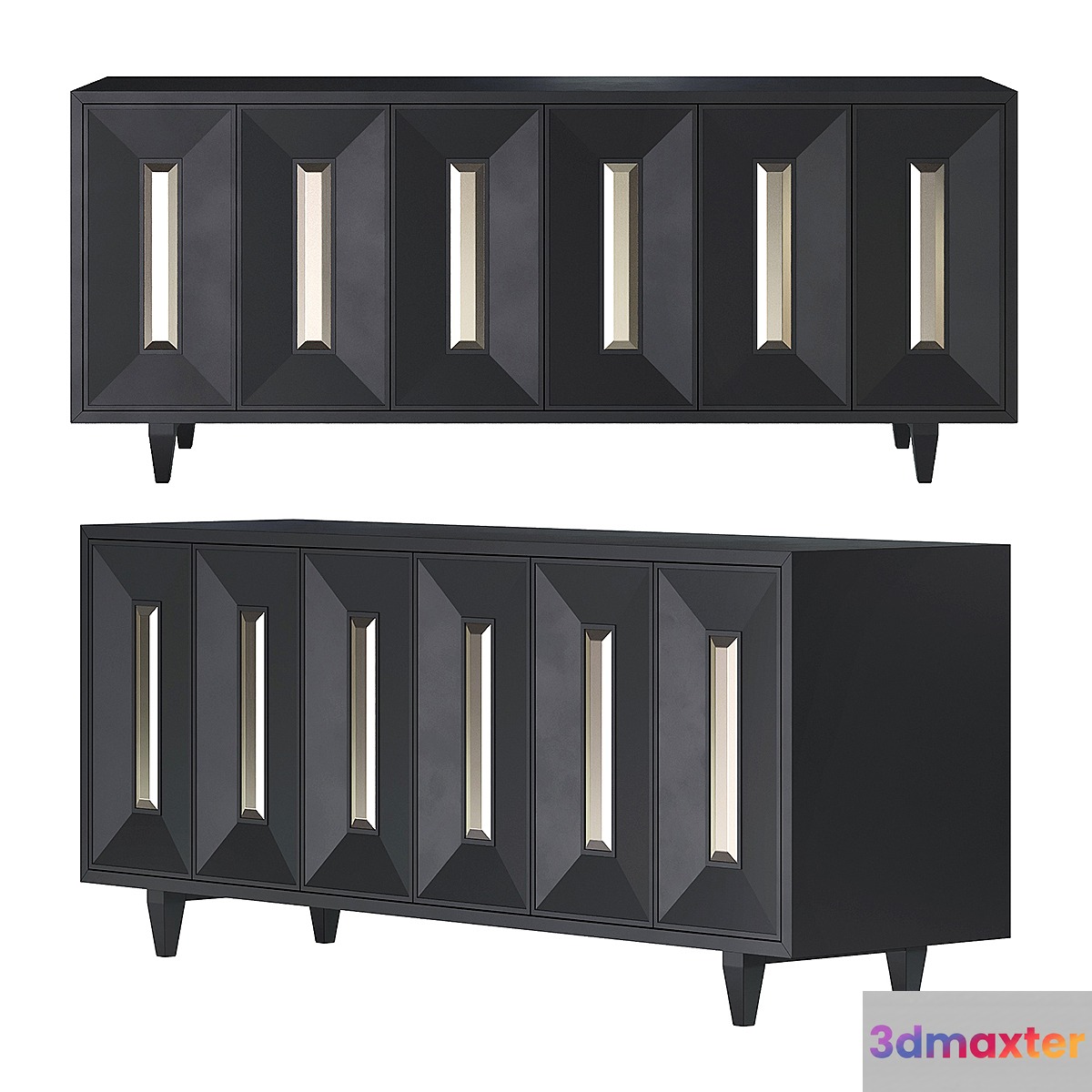 Bernie's dresser 3D Max