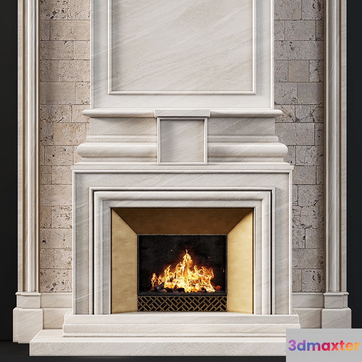 Fireplace modern 77