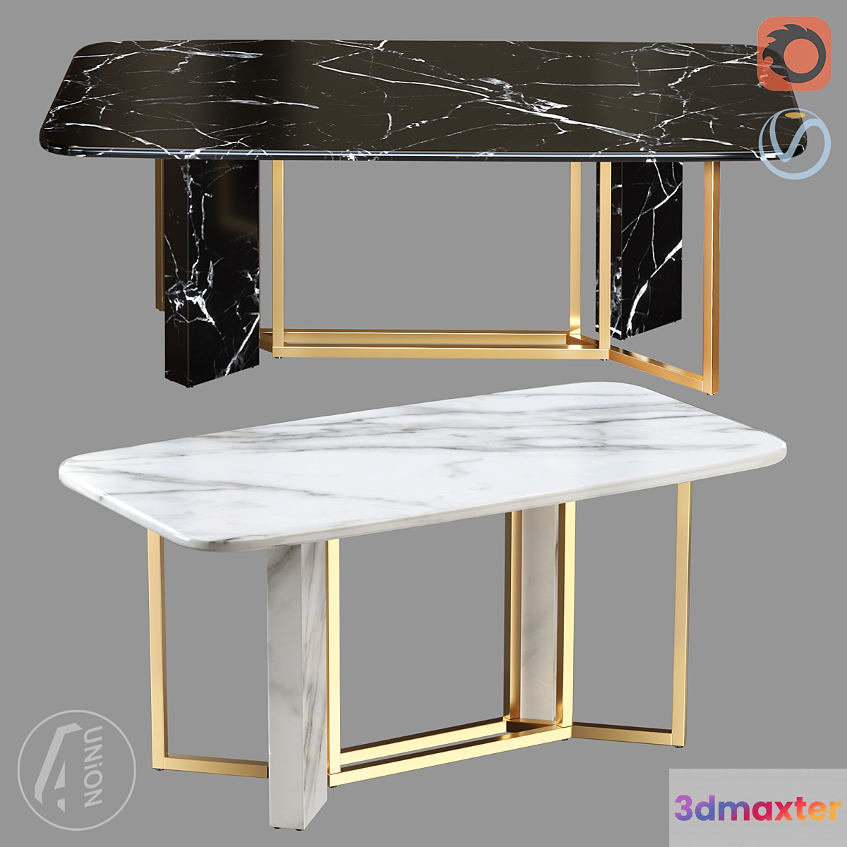 Table Marble MClassic TB-0022 3D Max