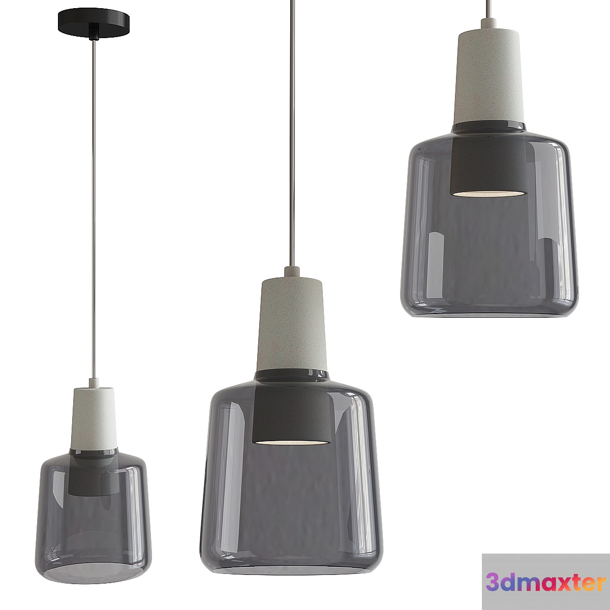 Samson led mini pendant light 3D Max