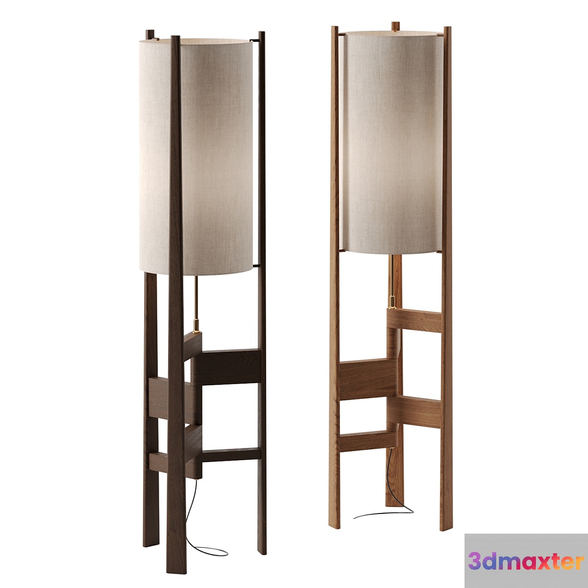 x + l 04 Floor Lamp by Phantom Hands 3D Max