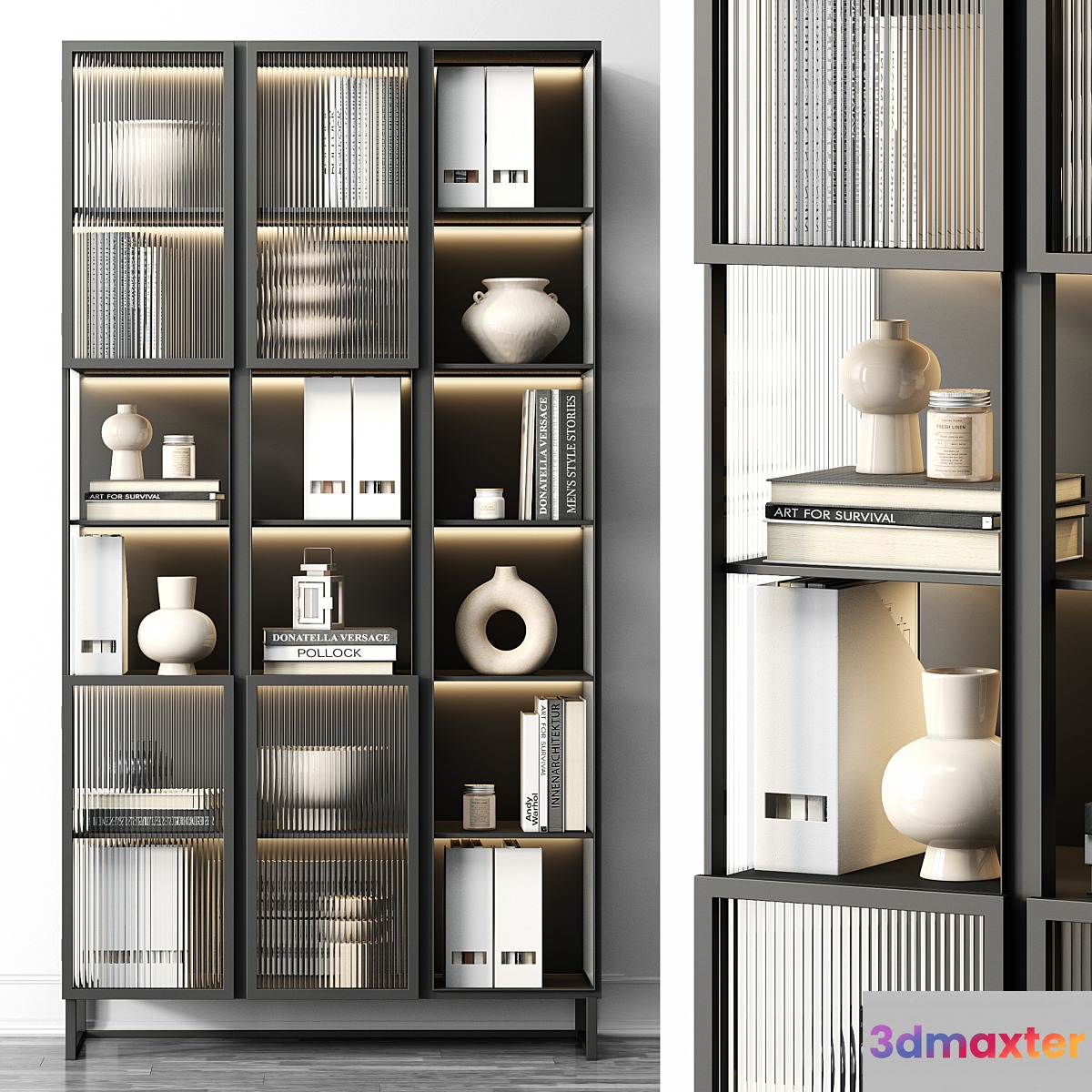 Rack-showcase BLACK
