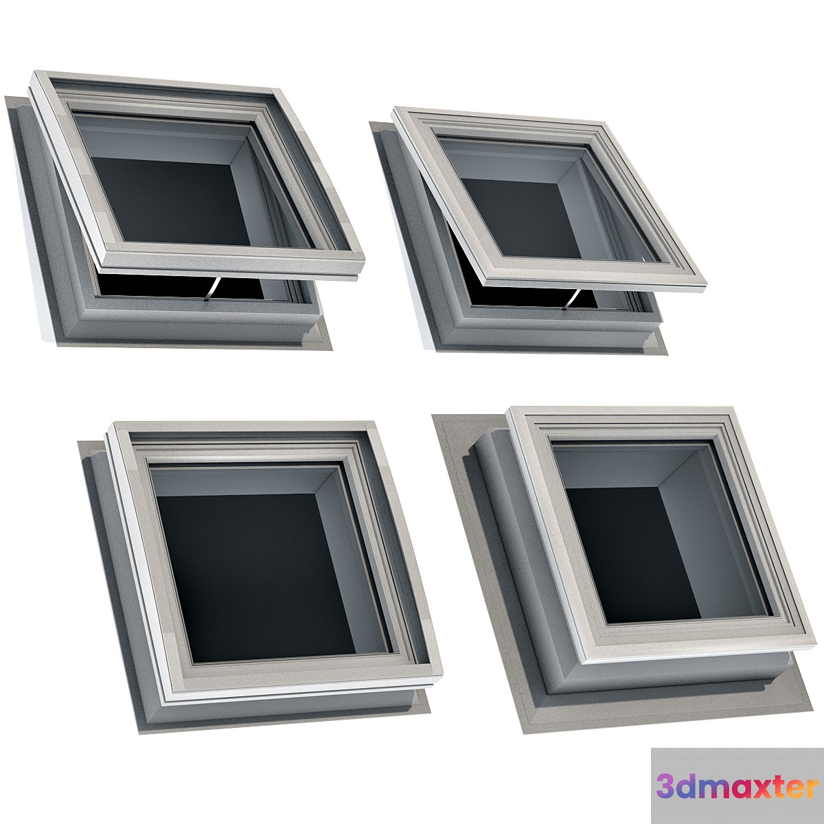 Roof window hatch aerator dormer attic skylights - No.2