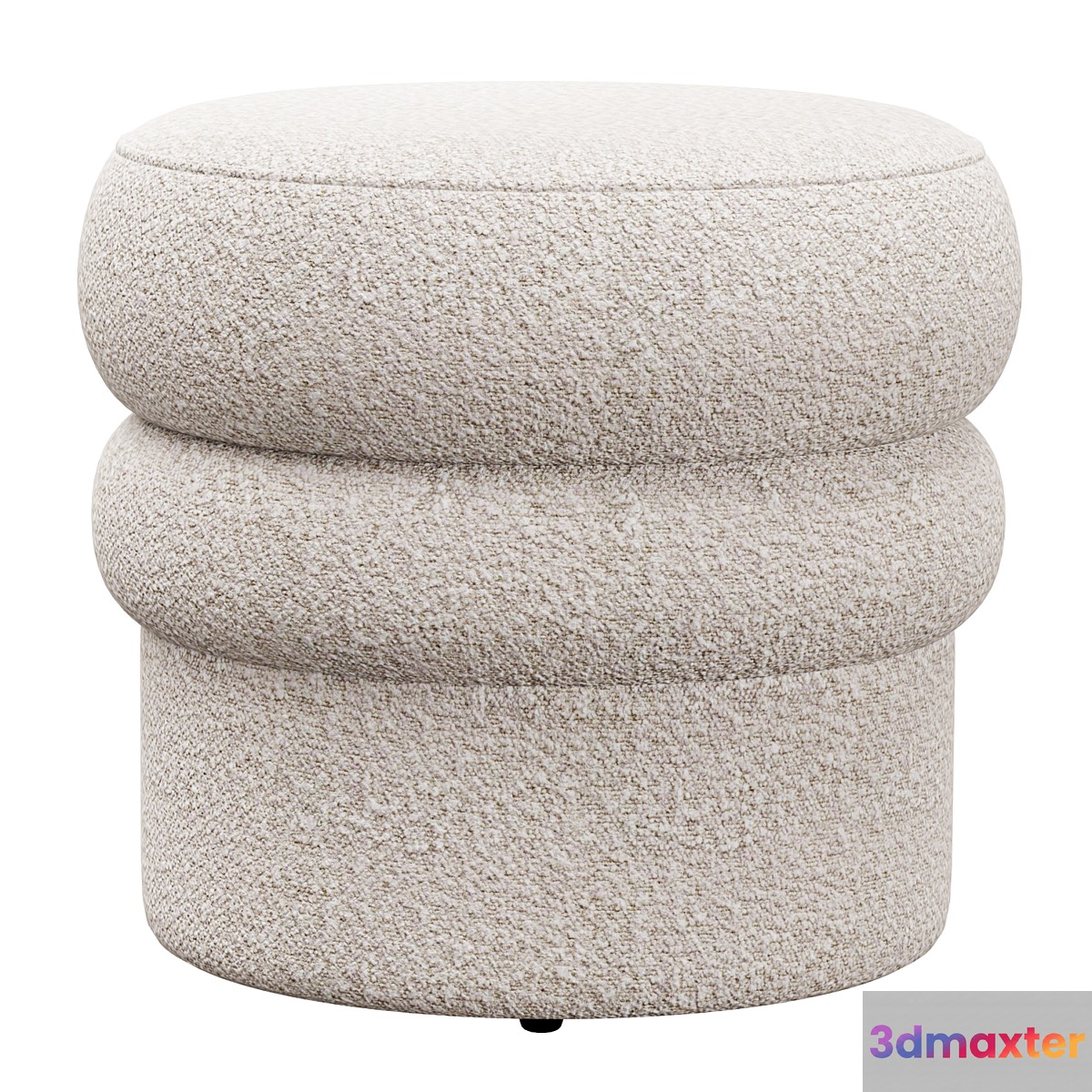 Swagger 20 boucle stool by Kardiel 3D Max