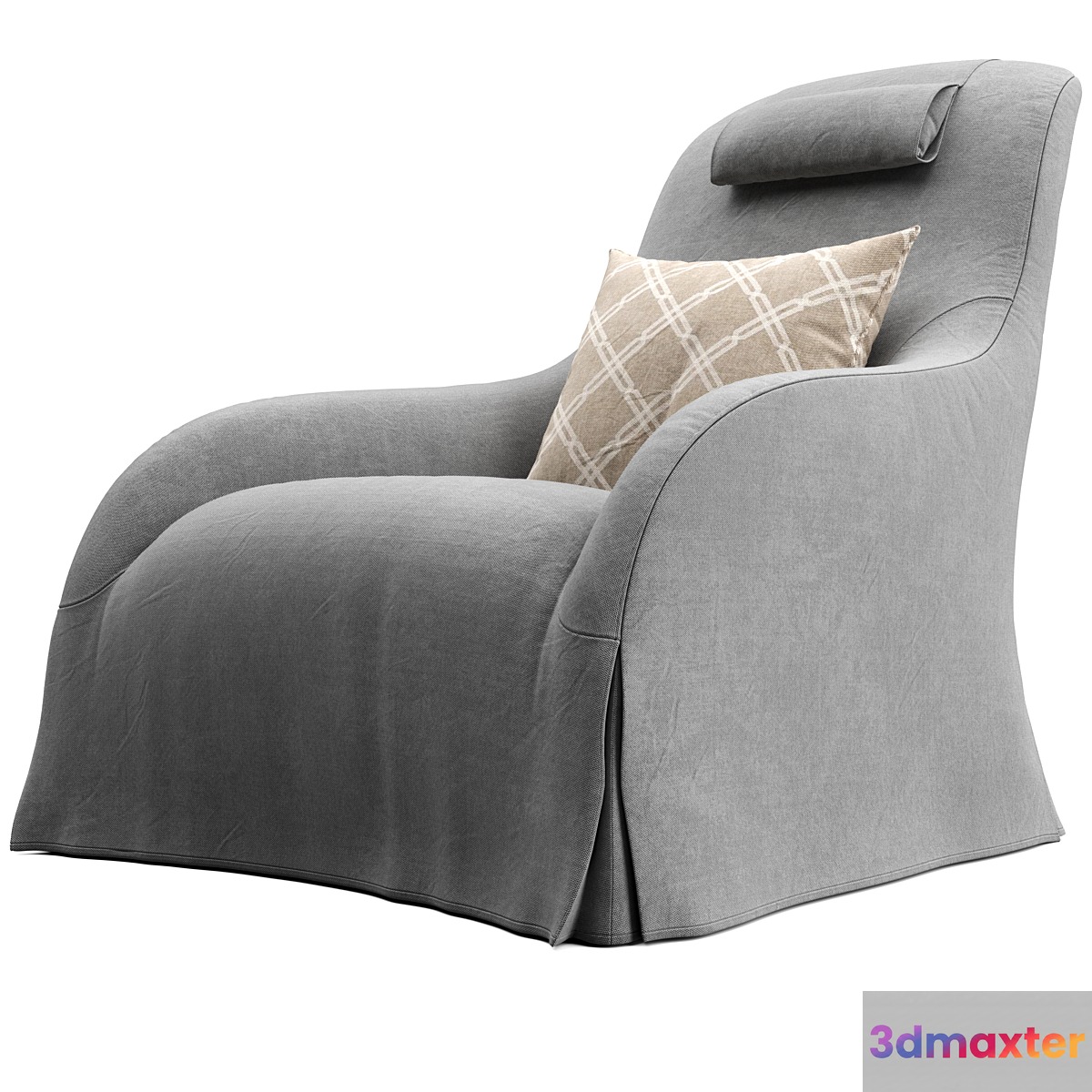 Armchair kalos 3D Max
