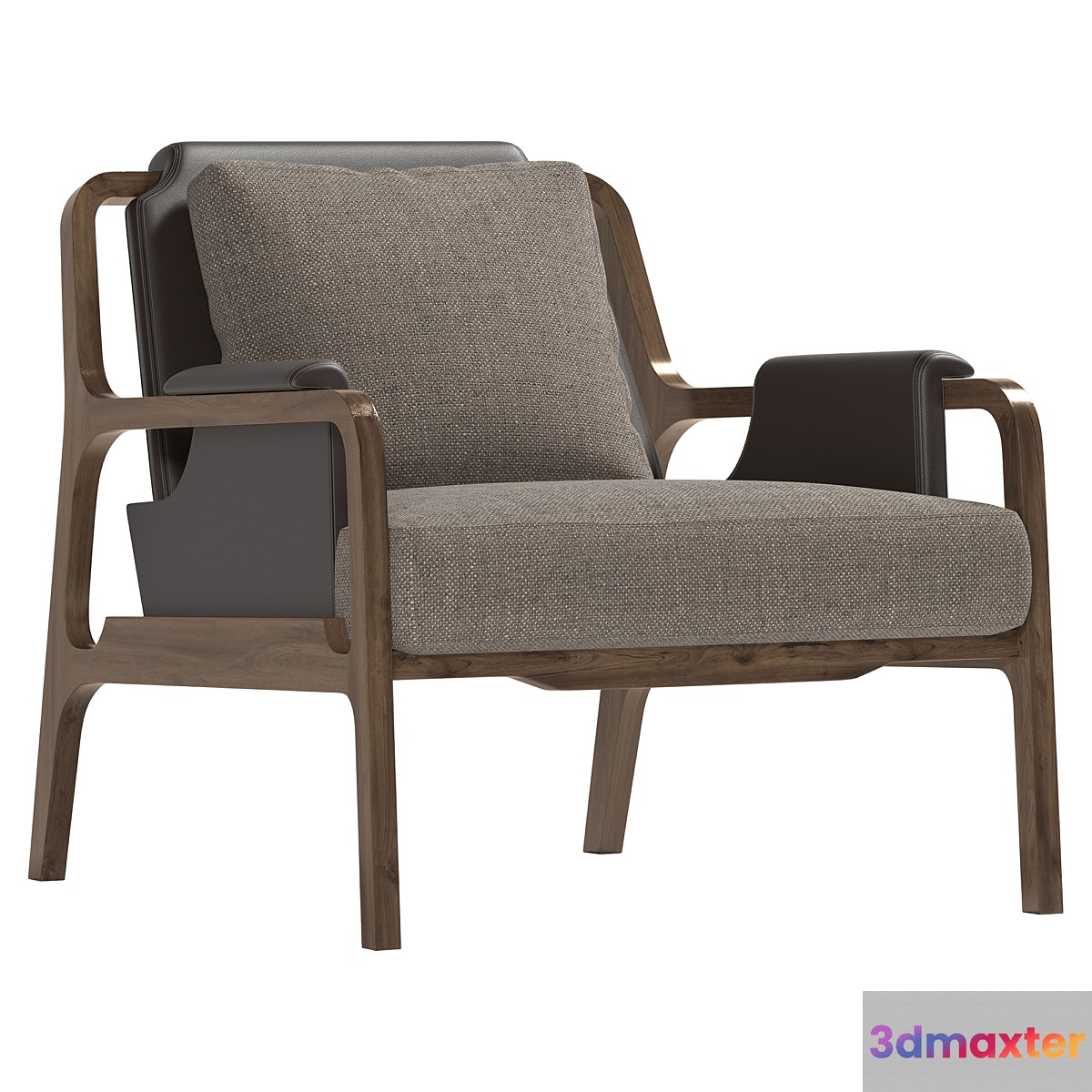 CASTE Fergus Armchair 3D Max