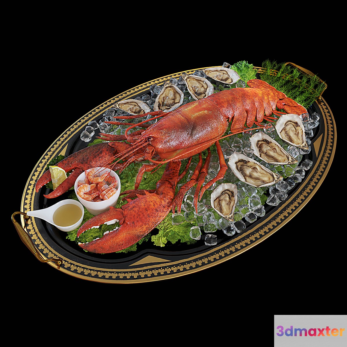 Lobster on a tray - No.2