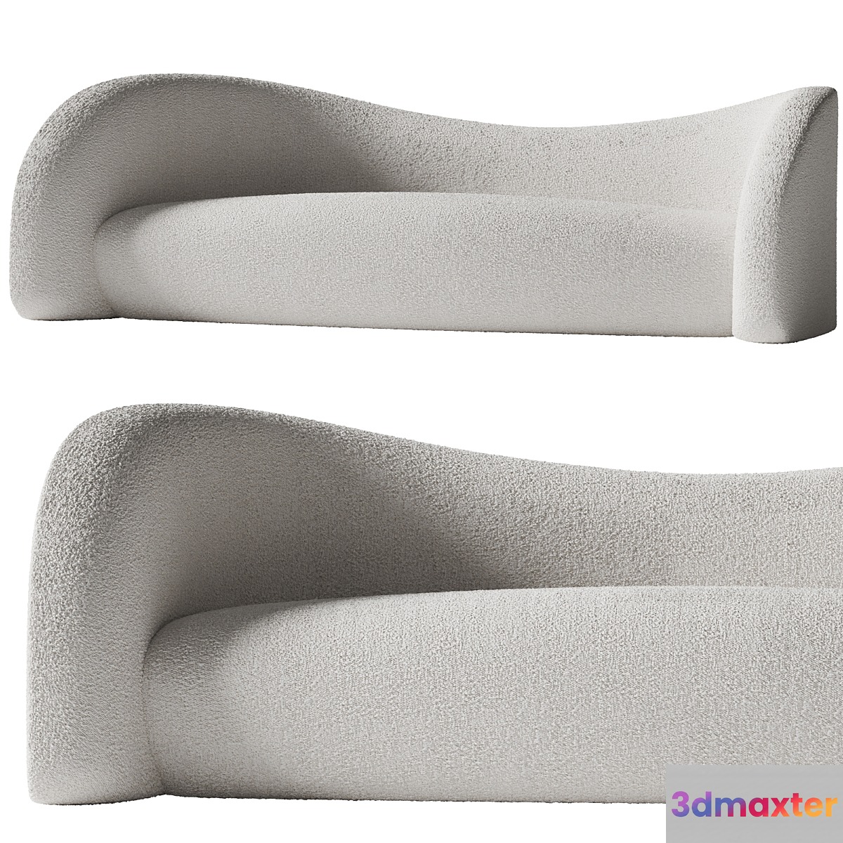 Domeau & Peres - Moon Sofa by Raphael Navot