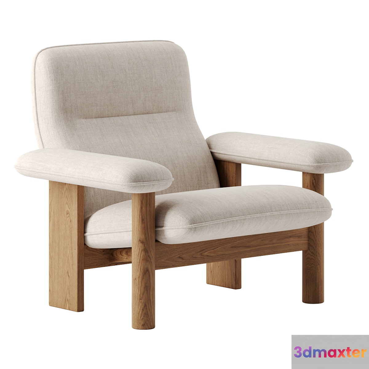 Brasilia Lounge Chair by Menu 3D Max