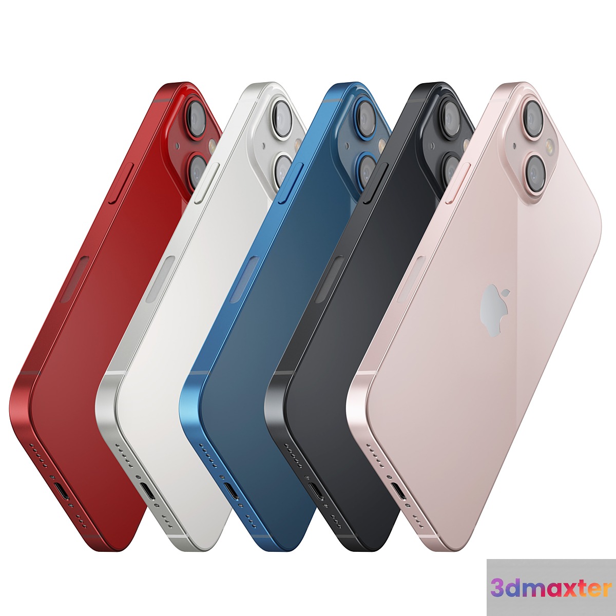 Apple iPhone 13 phone 3D Max