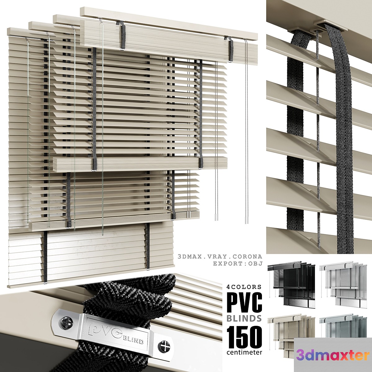 pvc blinds 150 cm