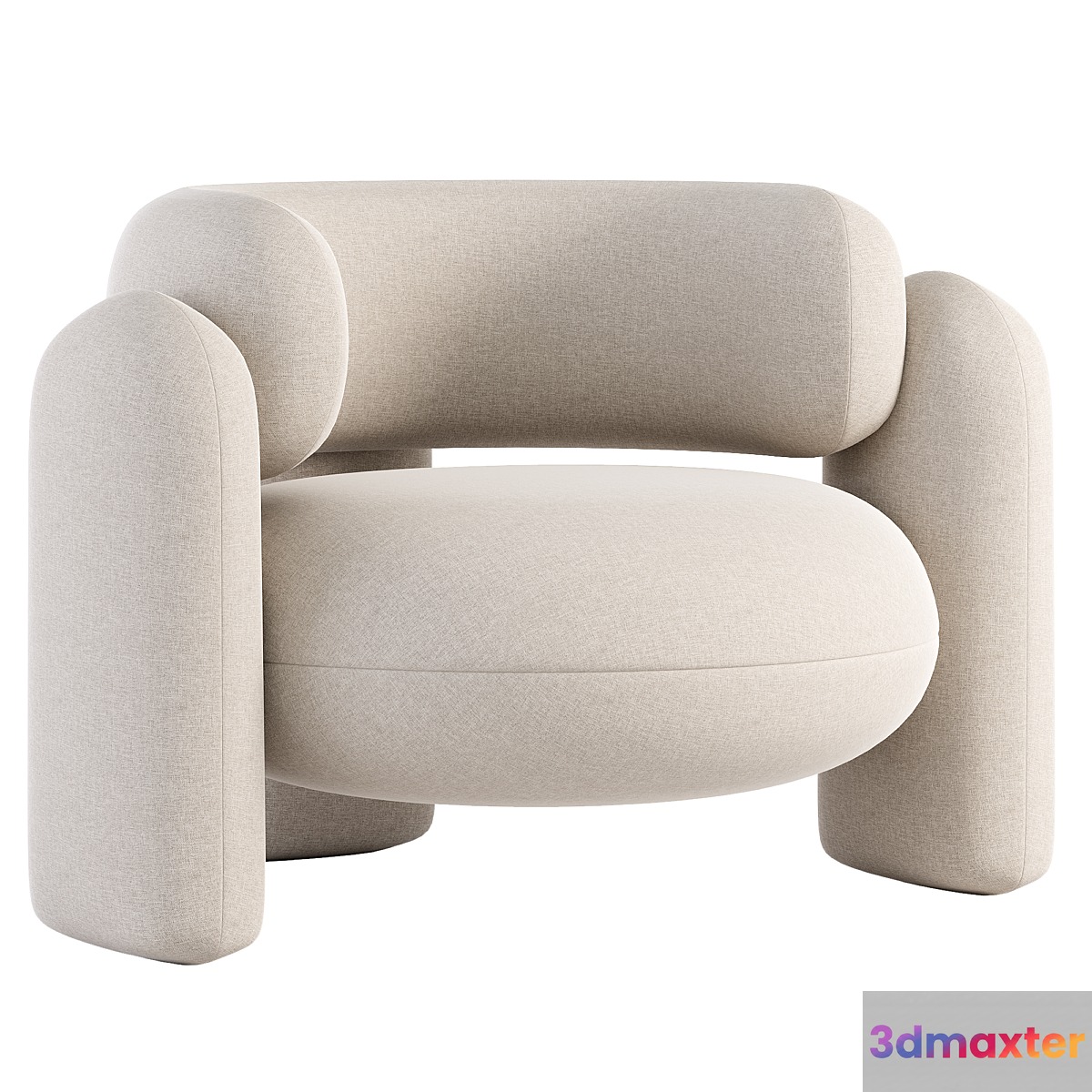 Embrace armchair 3D Max