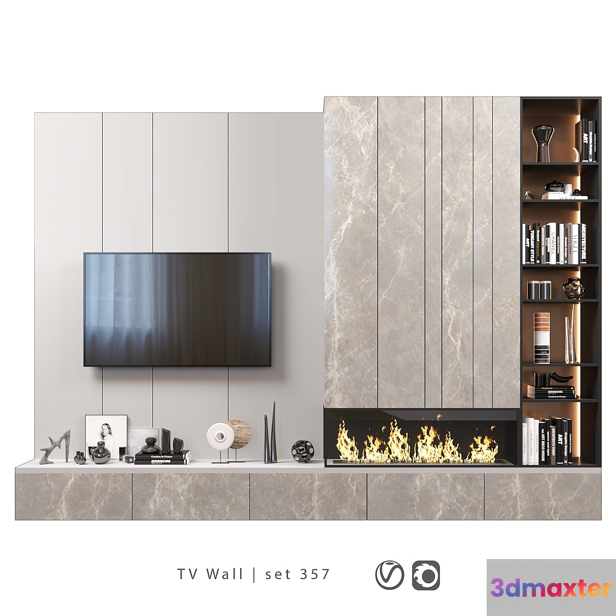 TV Wall | set 357 - No.2