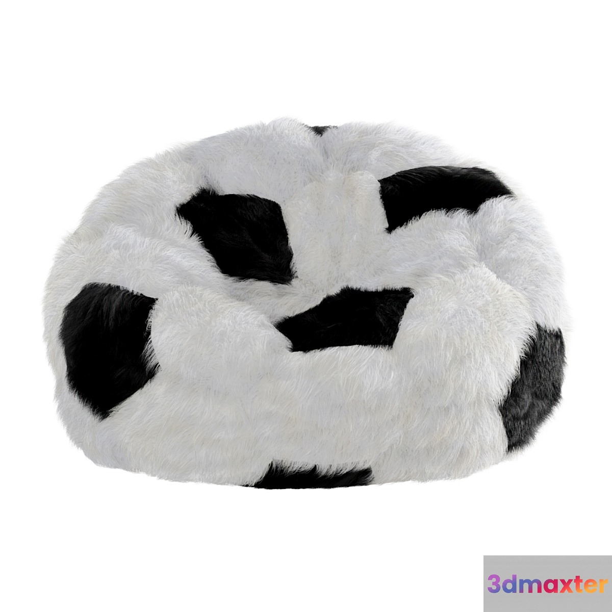 Chair bag soccer ball made of wool - No.2