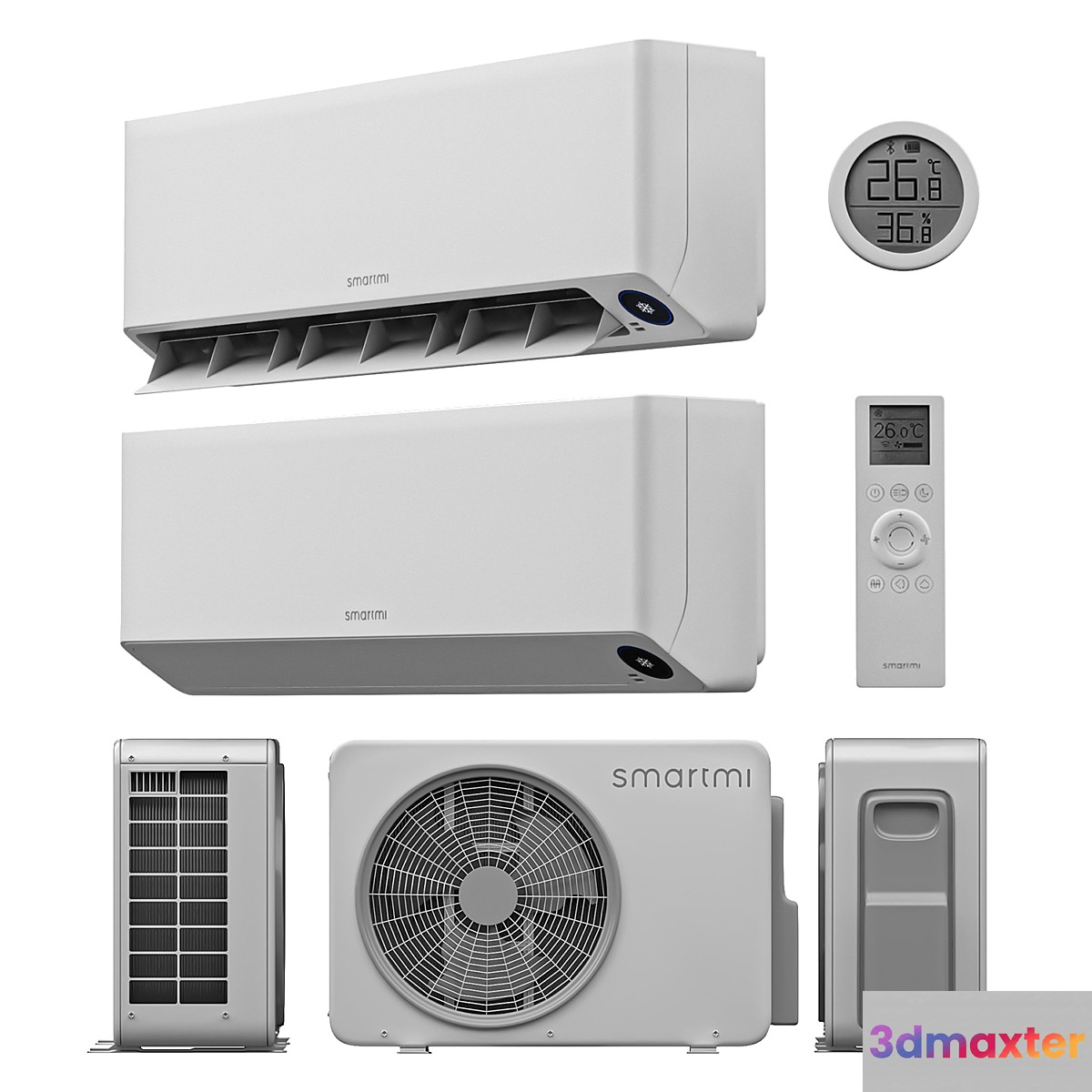 Xiaomi Smartmi Air Conditioner + Outside