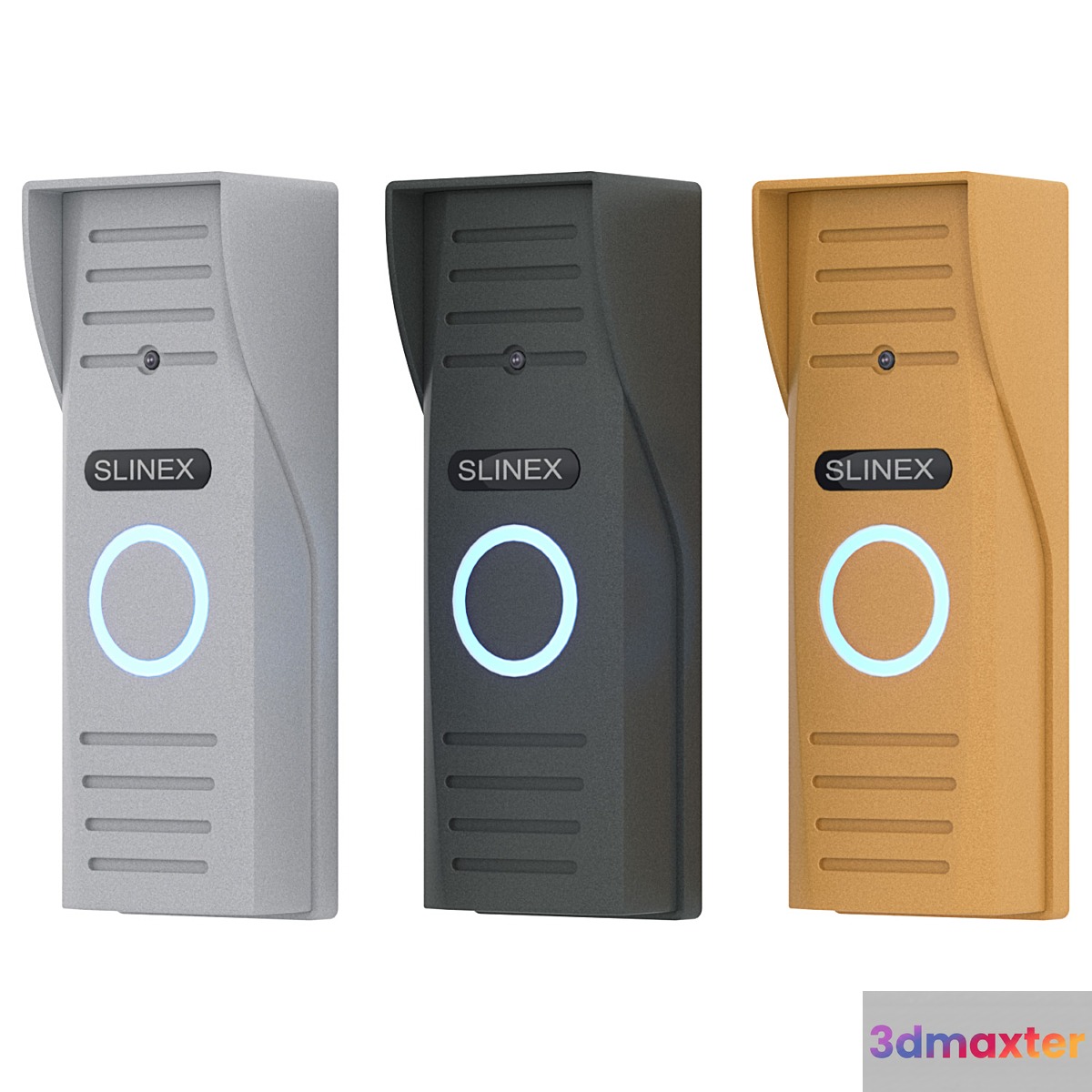 Call panel of the video on-door speakerphone Slinex ML-15HR 3D Max
