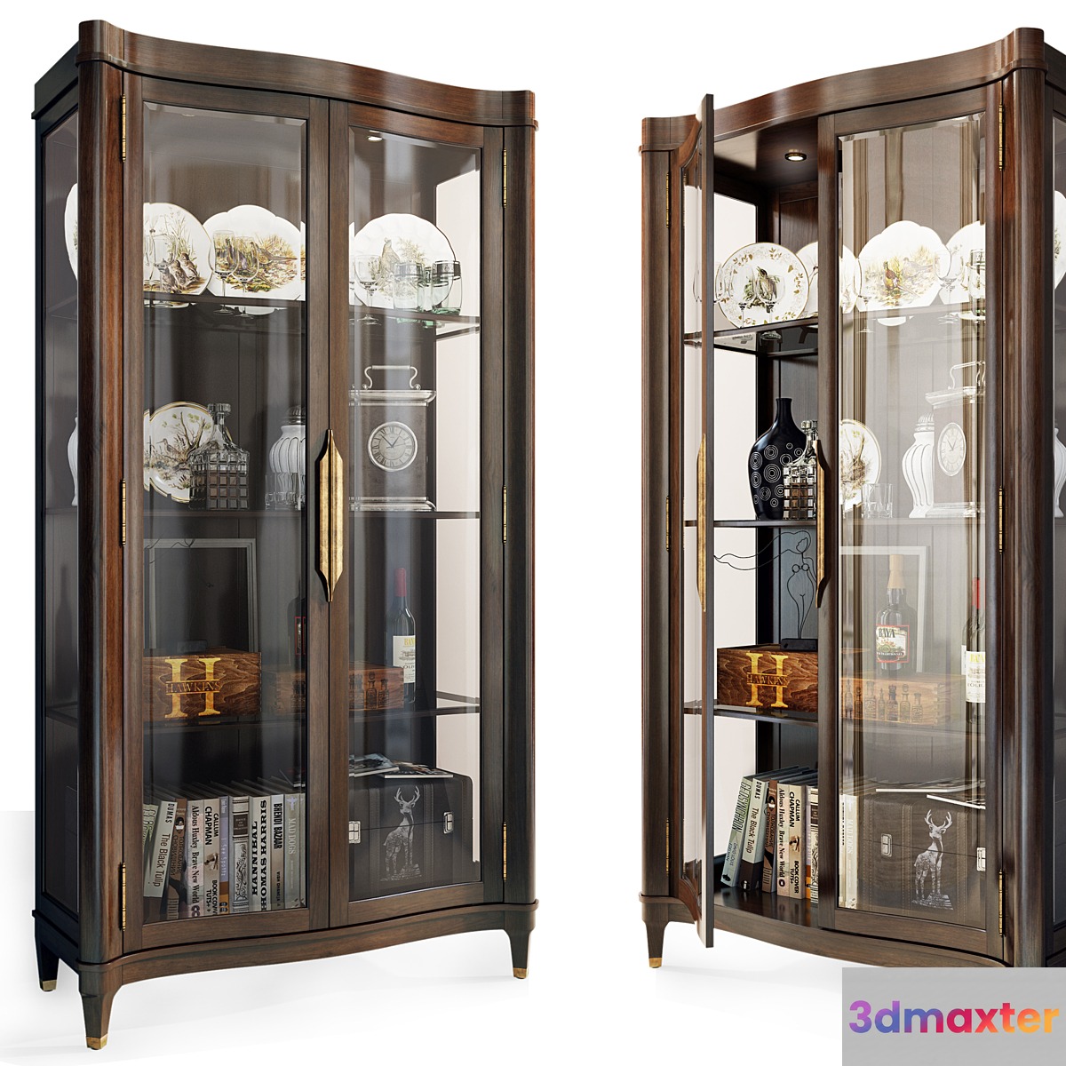 Wardrobe _ showcase Serenity Sophia Curio. Cabinet _ showcase bu FFDM - No.2