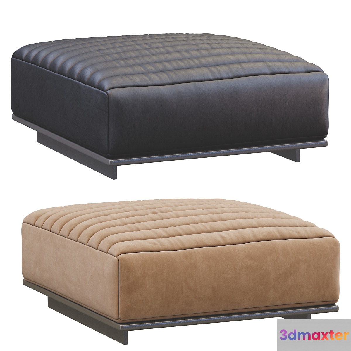 Pouf Roger By Minotti (3 colors version)