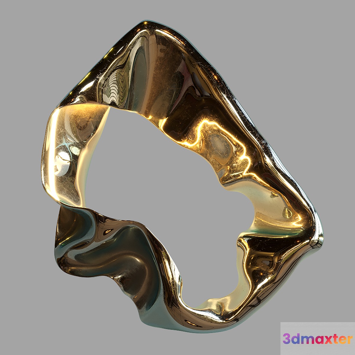 Light sculpture Vargov Design - Ribbon (wall) 3D Max