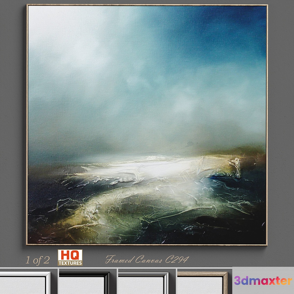 Large Living Room Wall Art C-294 3D Max