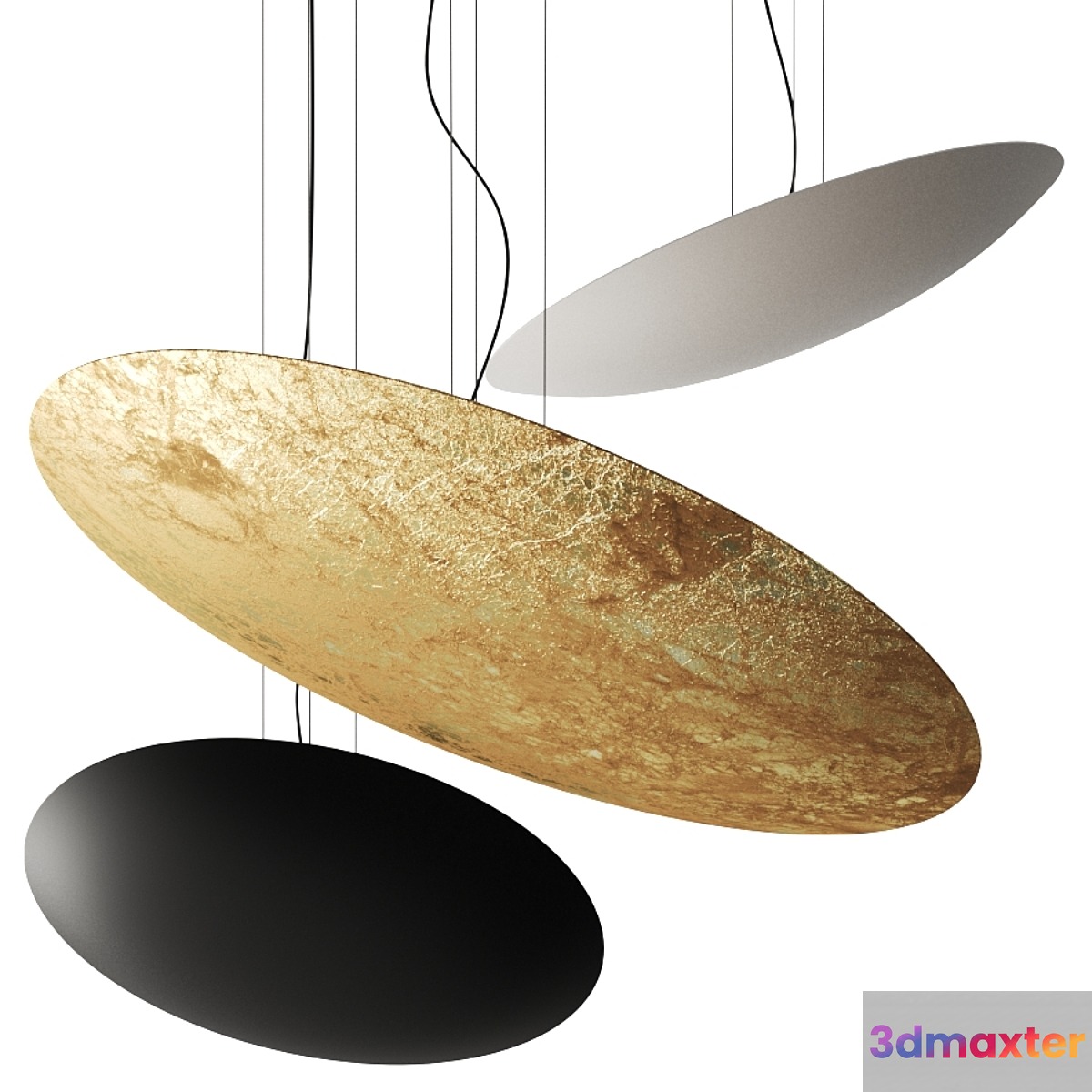 Panzeri Gong Pendant Lamps 3D Max