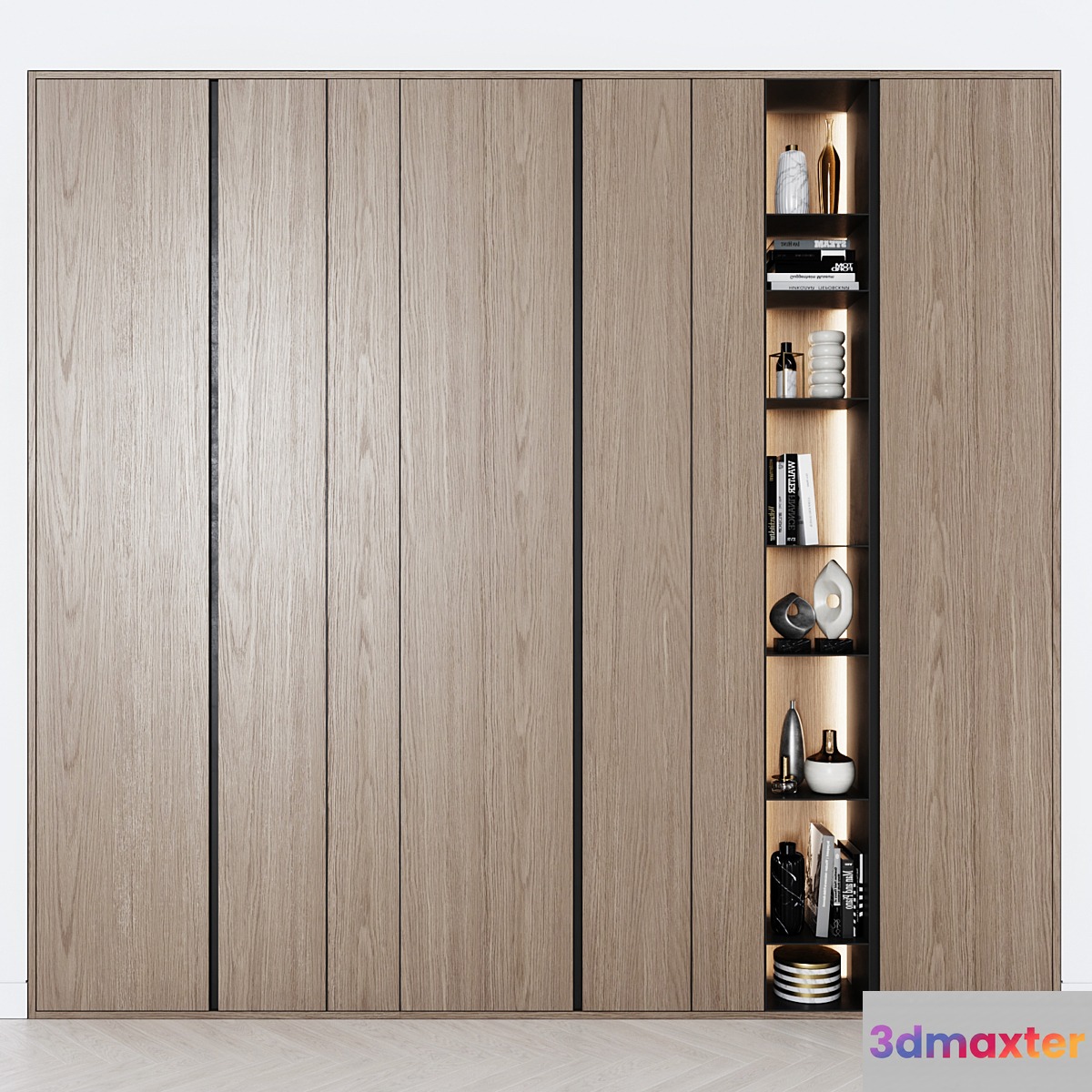 Contemporary wardrobe 29 3D Max