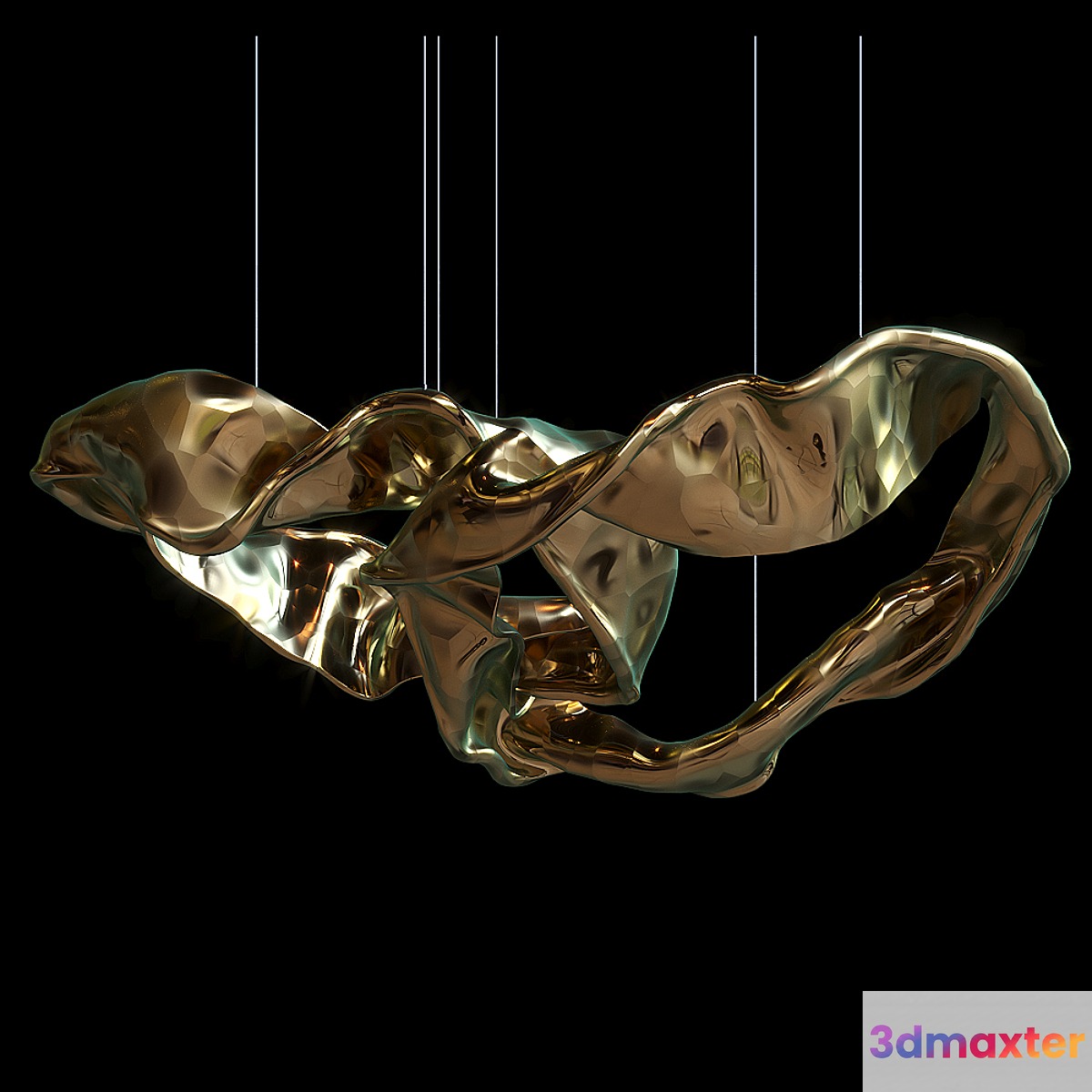 Hanging sculpture - Vargov Design 3D Max