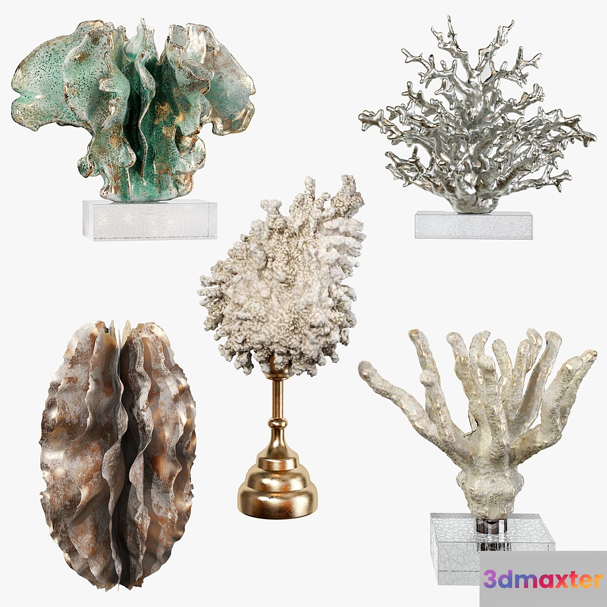 Sculptures of coral reef 01