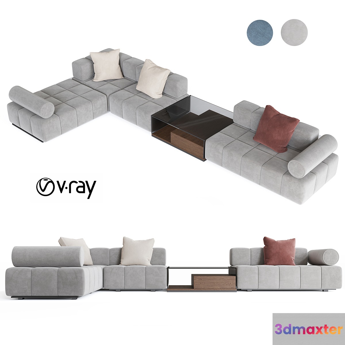 Contemporary by Fabio Arcaini Modular Sofa - No.2