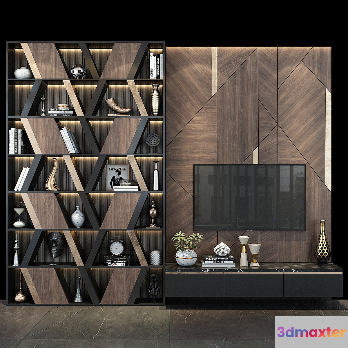 TV wall set 265 - No.2