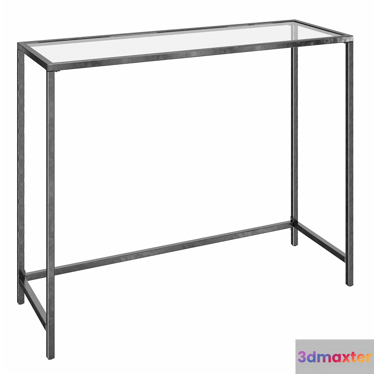 Huxley 39.4 '' Console Table 3D Max