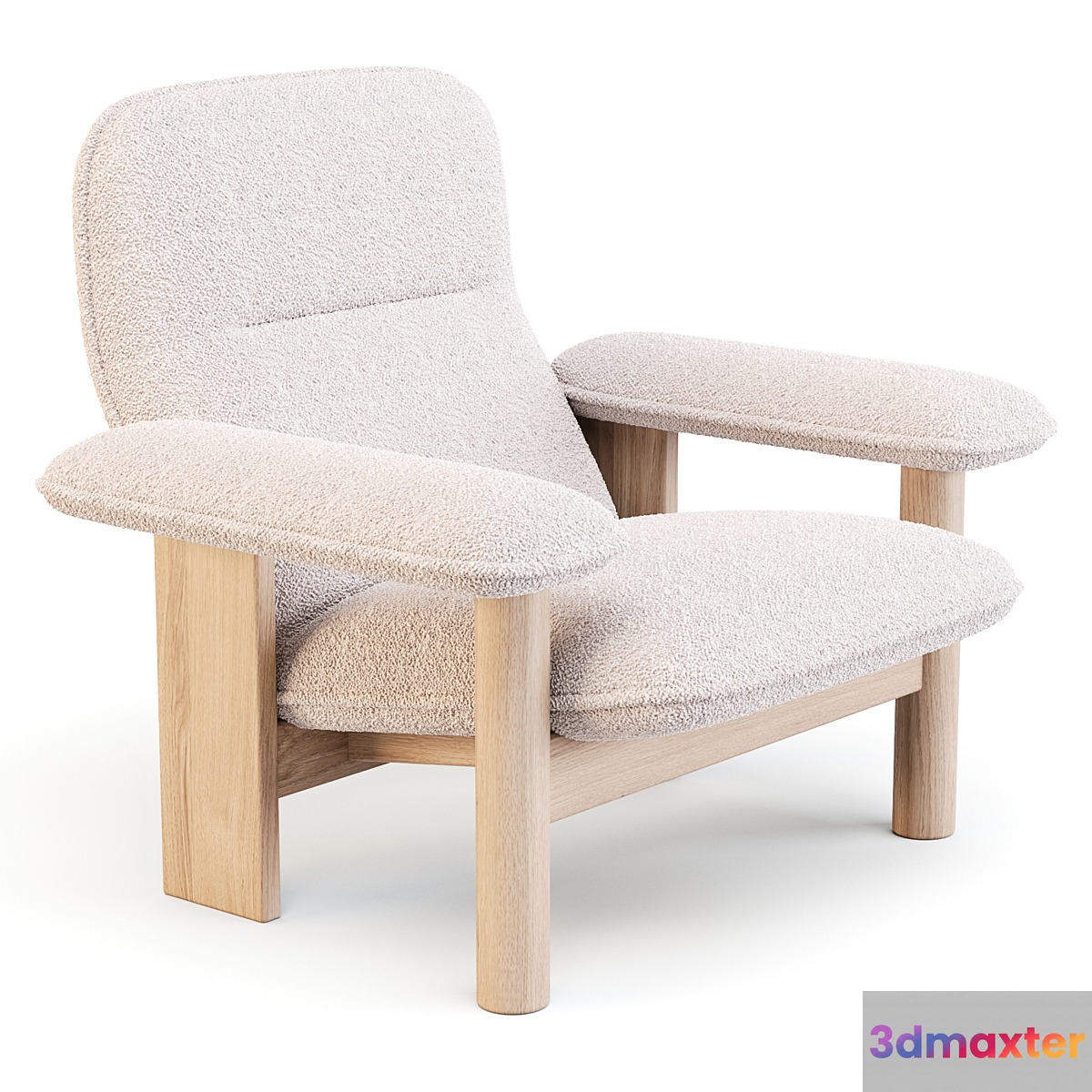 MenuSpace: Brasilia - Lounge Chair 3D Max