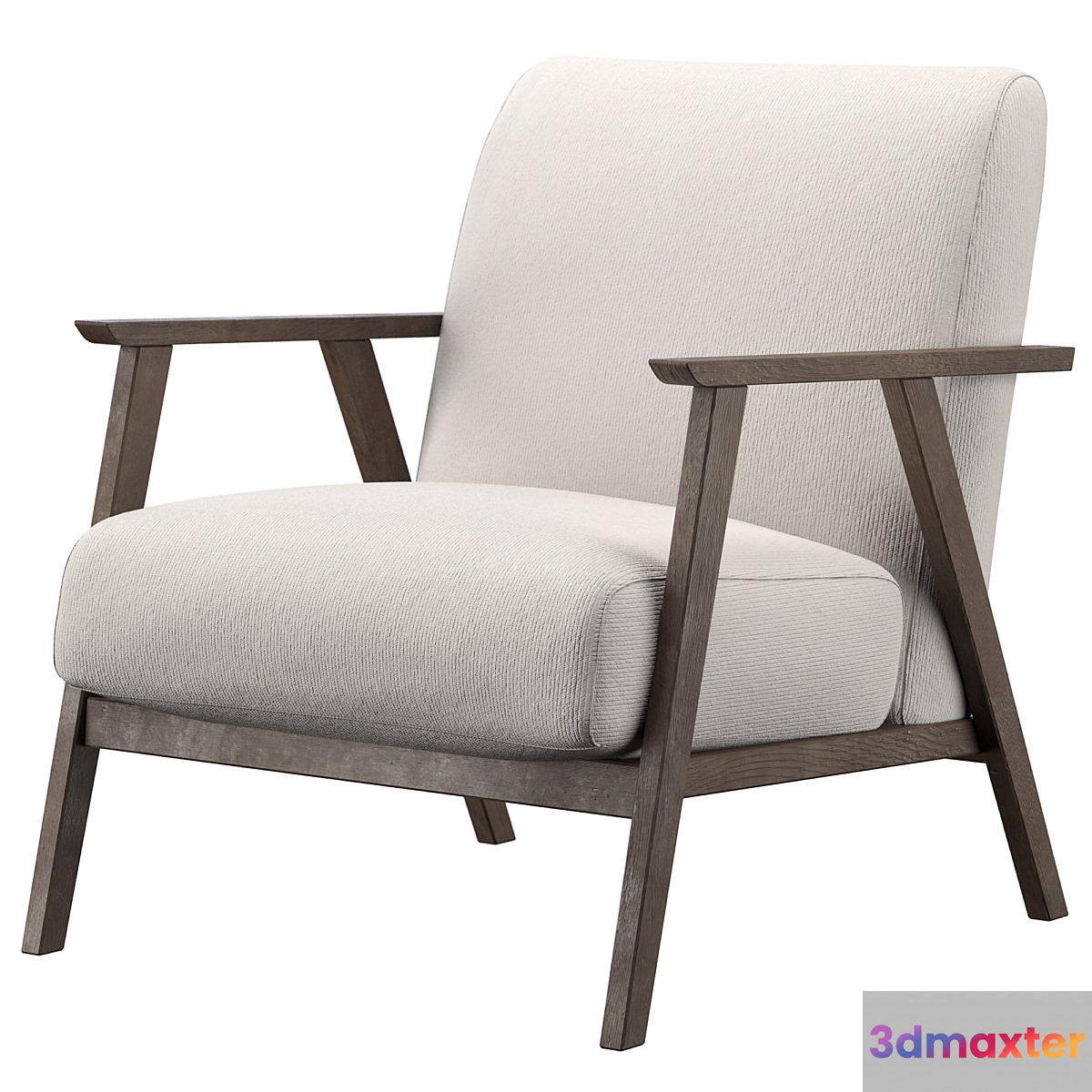 Cream armchair