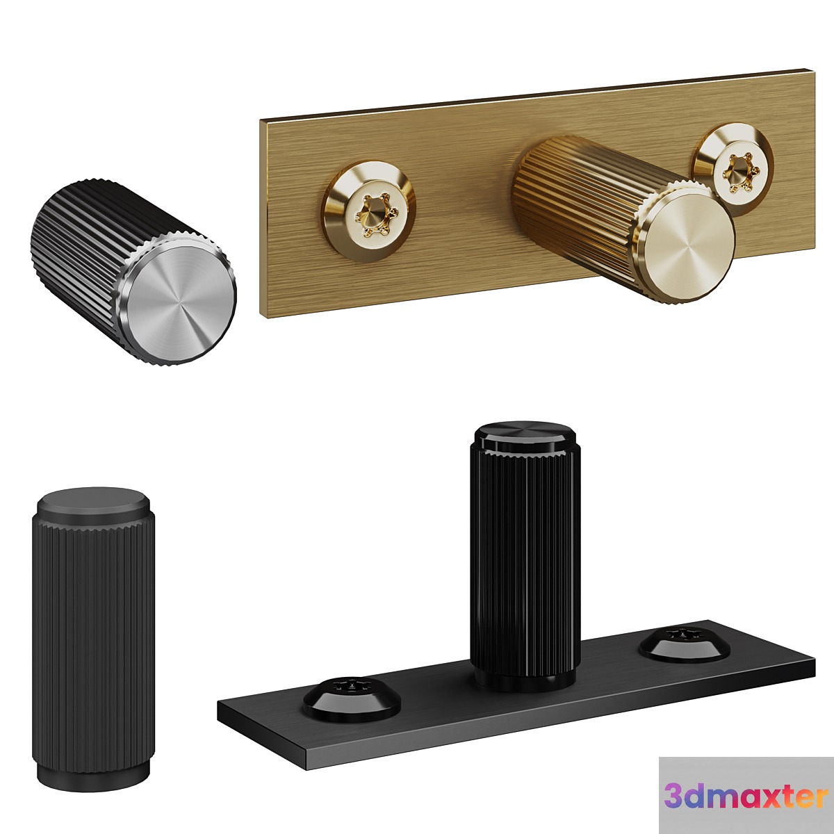 Buster & Punch FURNITURE KNOB 3D Max