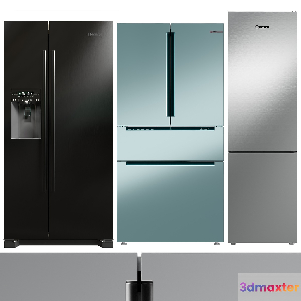 Collection Refrigerator Bosch set 01