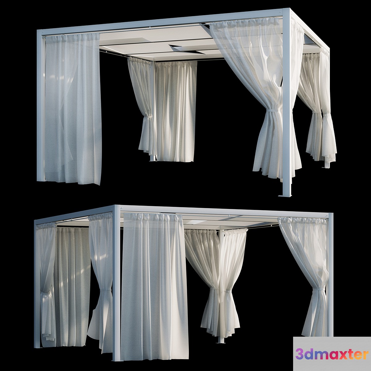 Pergola Giulio Barbieri Kube 3D Max