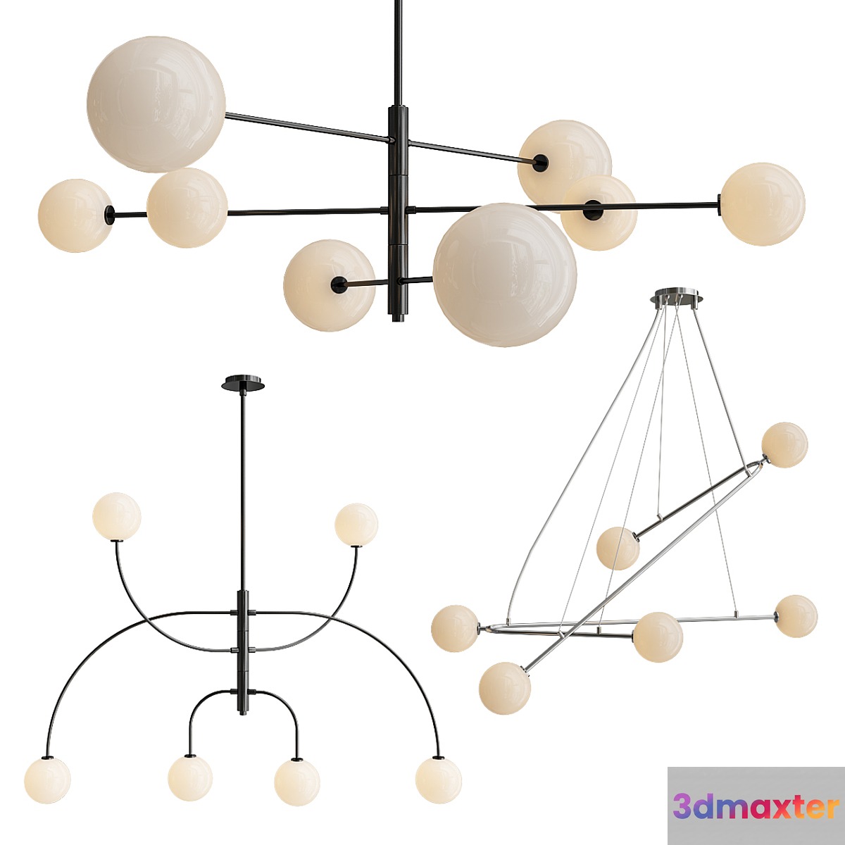 Sonn & Atom & Endo collection 3D Max