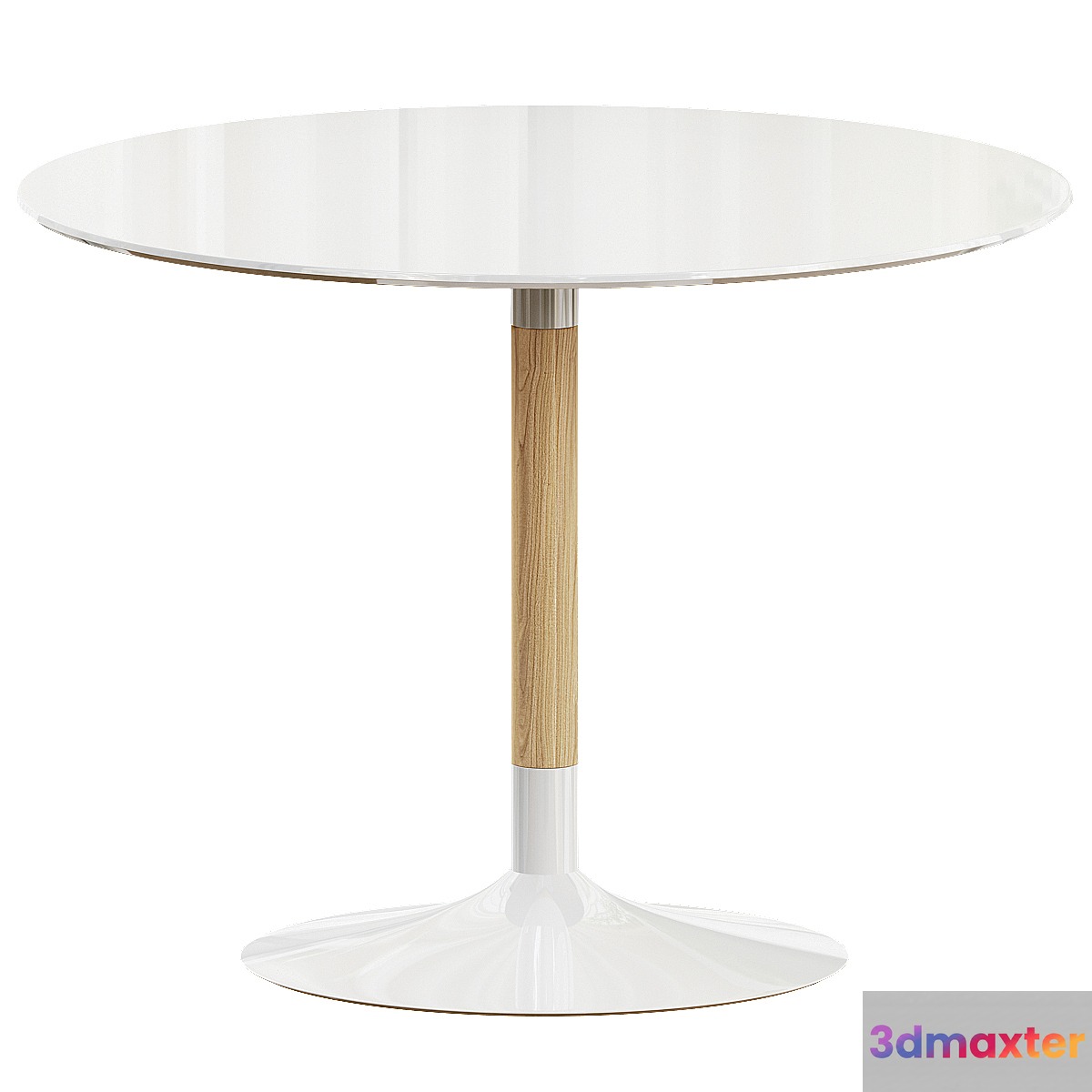 SWIRL ROUND DINING TABLE 3D Max