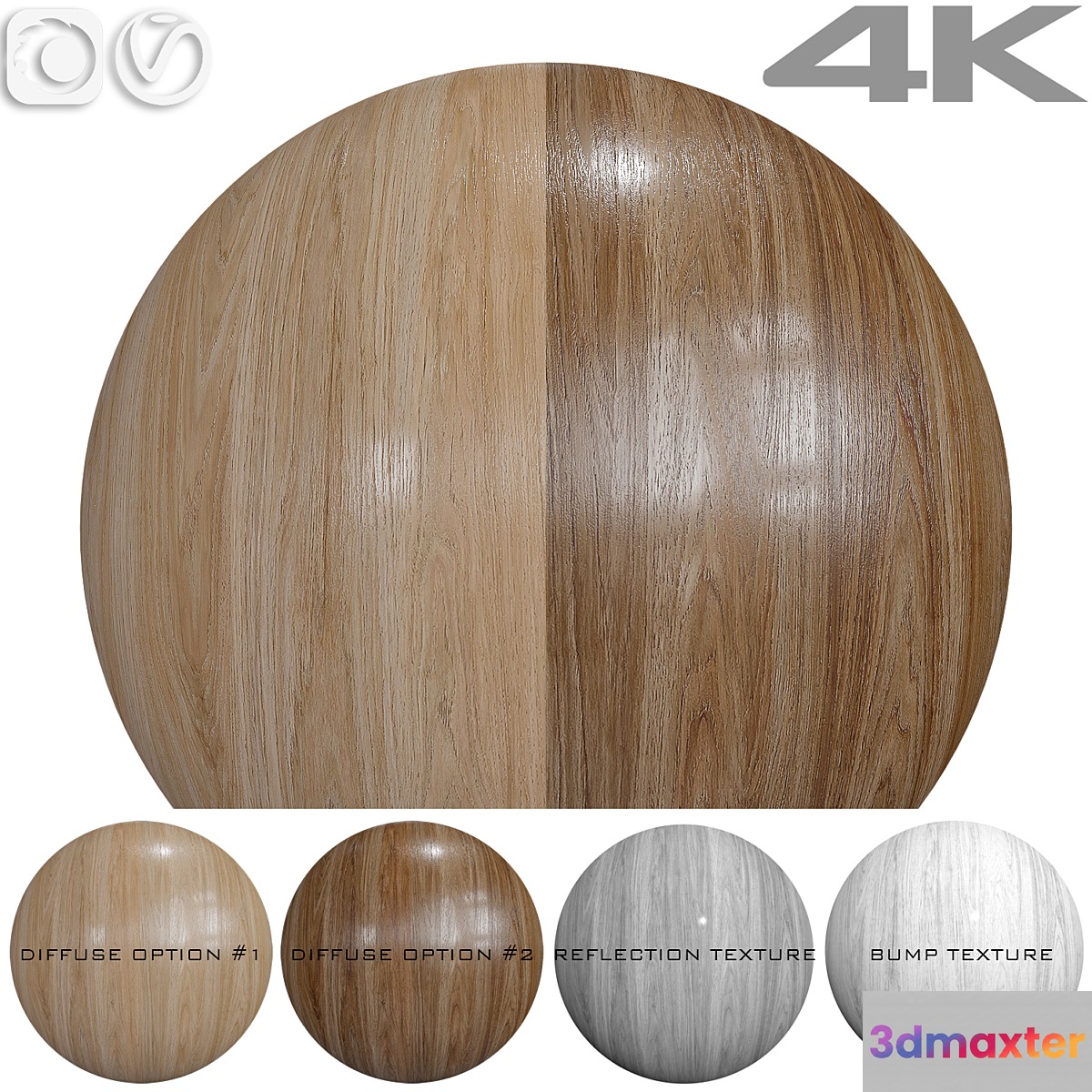 Seamless texture - Hickory Seamless texture - Hickory