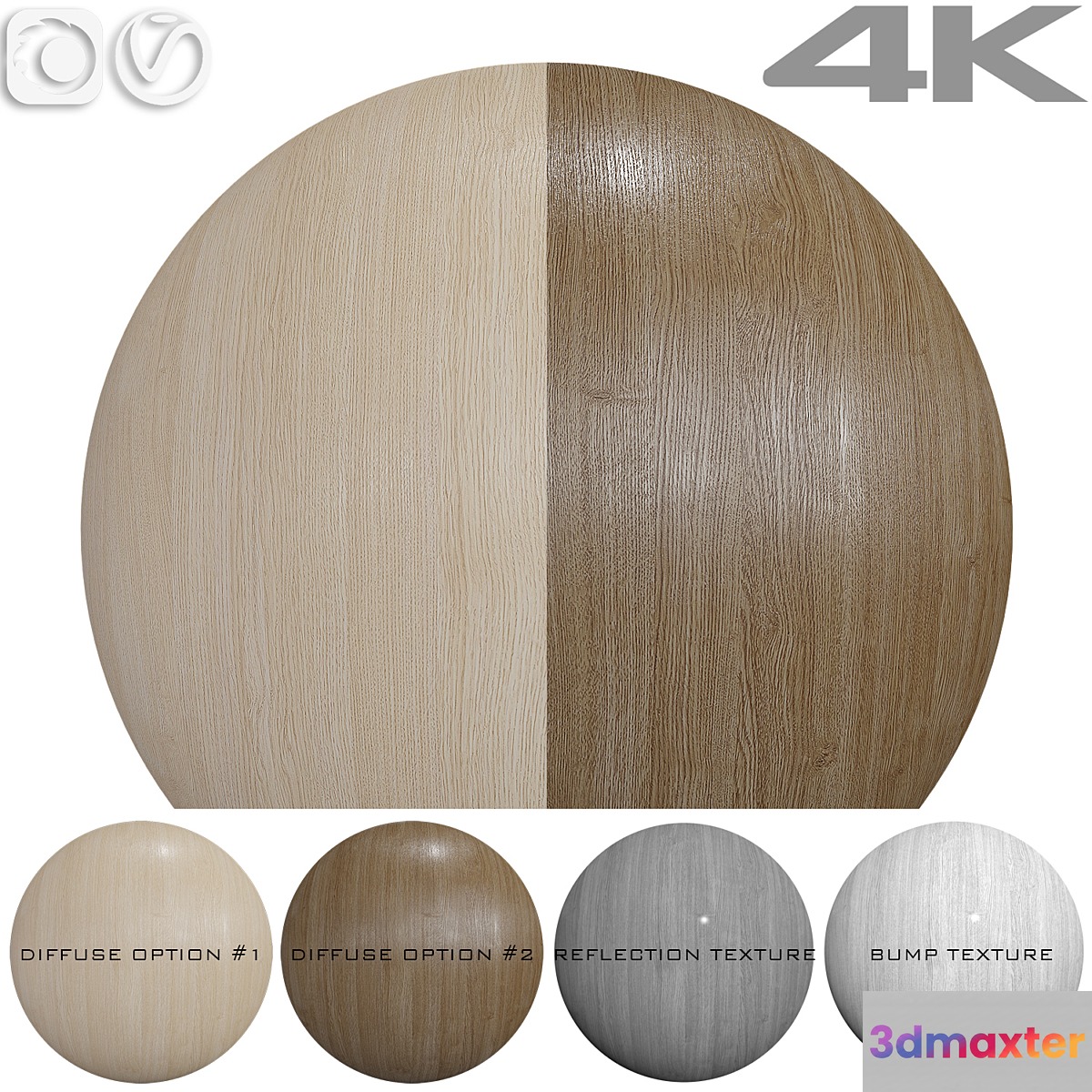 Seamless texture - Oak - No.8
